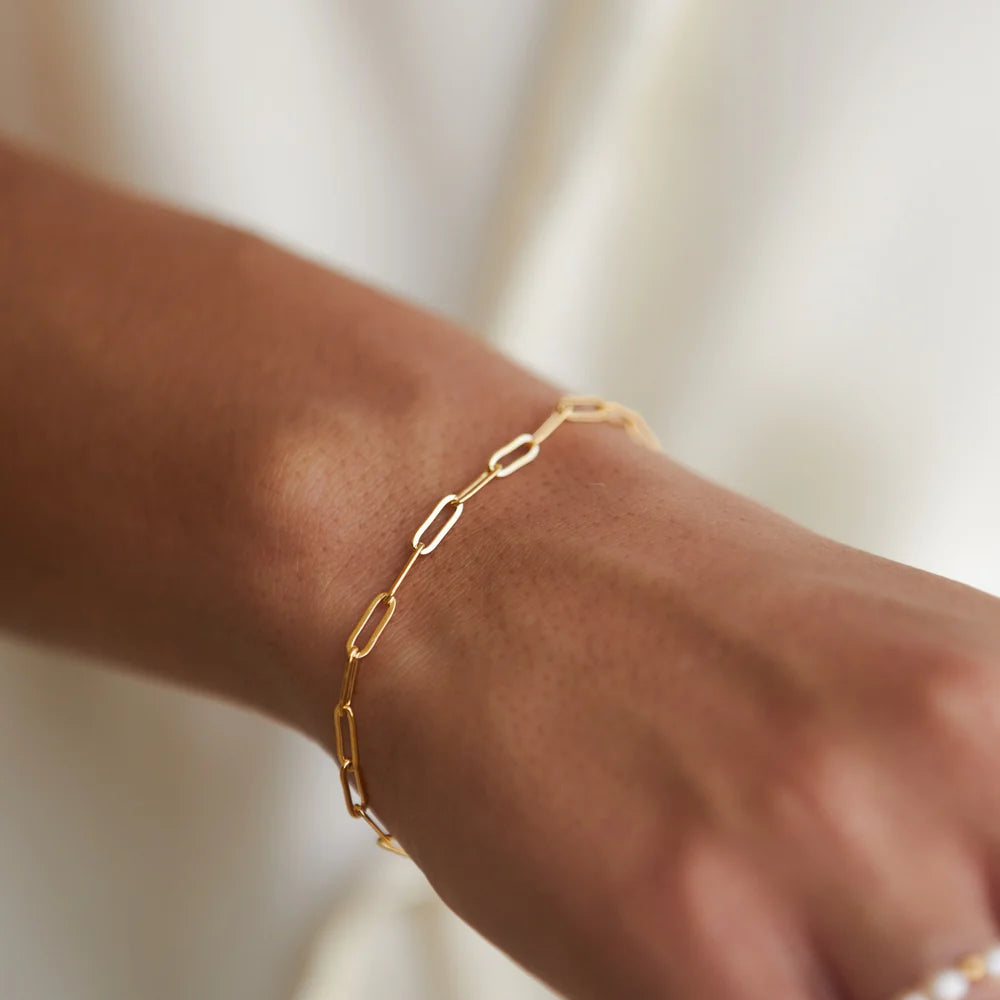 Atolea Cozumel Paperclip Bracelet