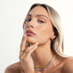 Atolea "Gemini" Stackable Rings