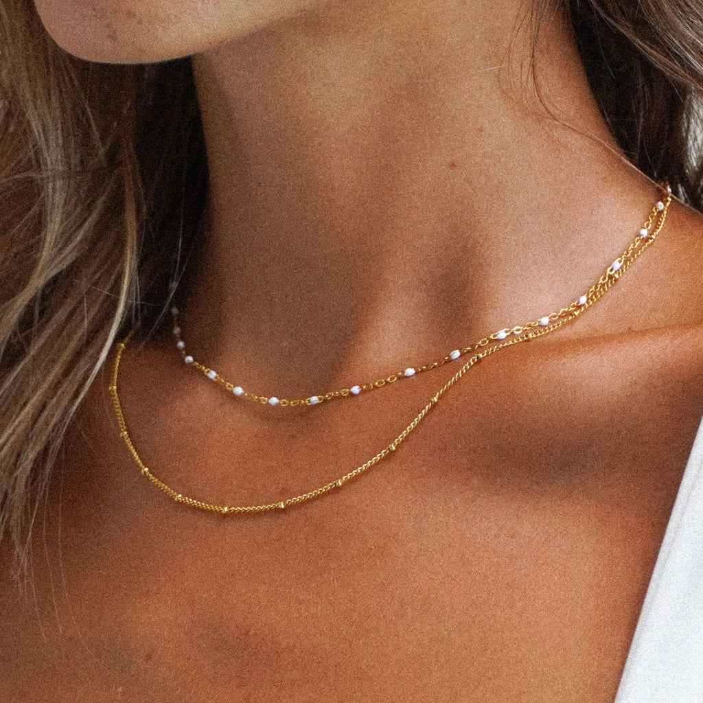 Atolea Double Beaded Choker