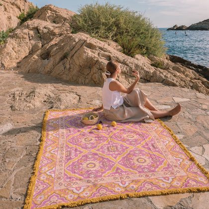 Isla Label Goldie Woven Picnic Rug XL