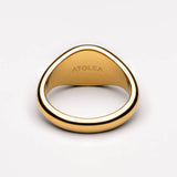 Atolea Evil Eye Signet Ring