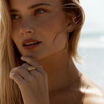 Atolea Evil Eye Signet Ring