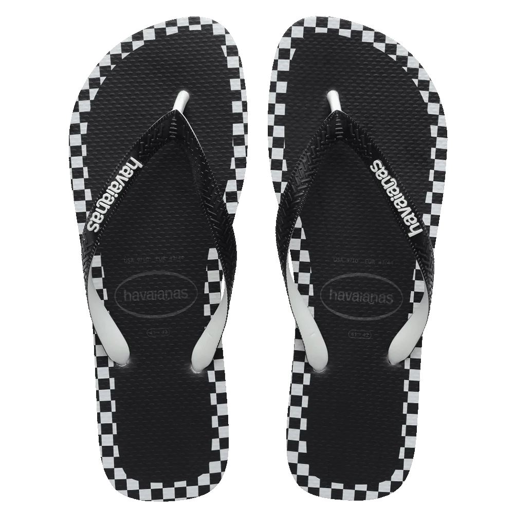 Havaianas Top Checkmate Black/White