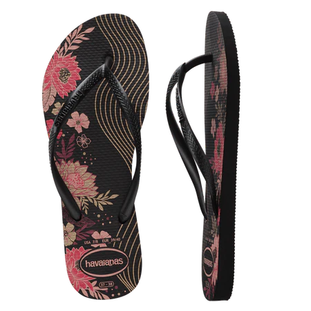 Havaianas Slim Organic Black/Black/Black