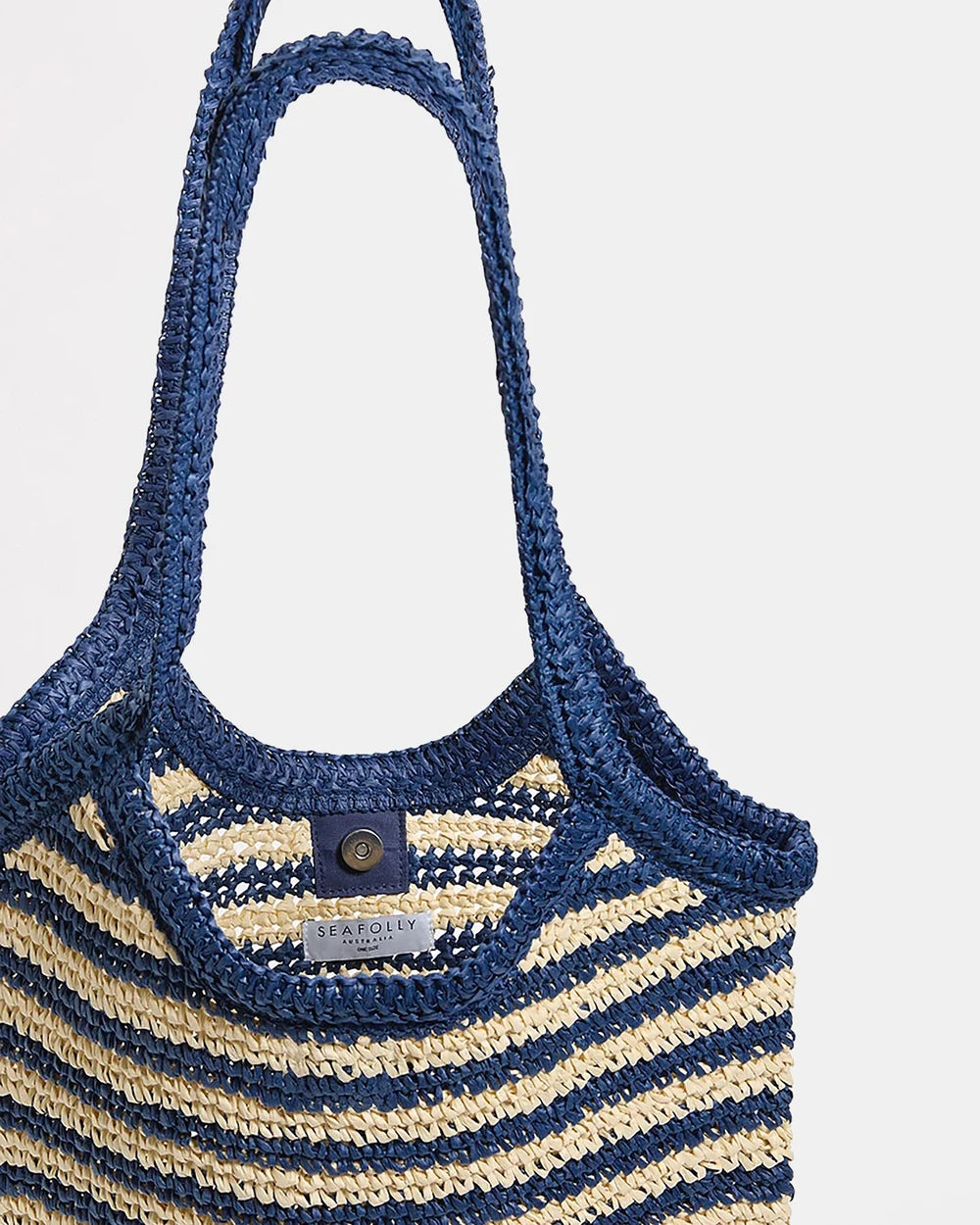 Seafolly Carried Away Raffia Shopper Tote
