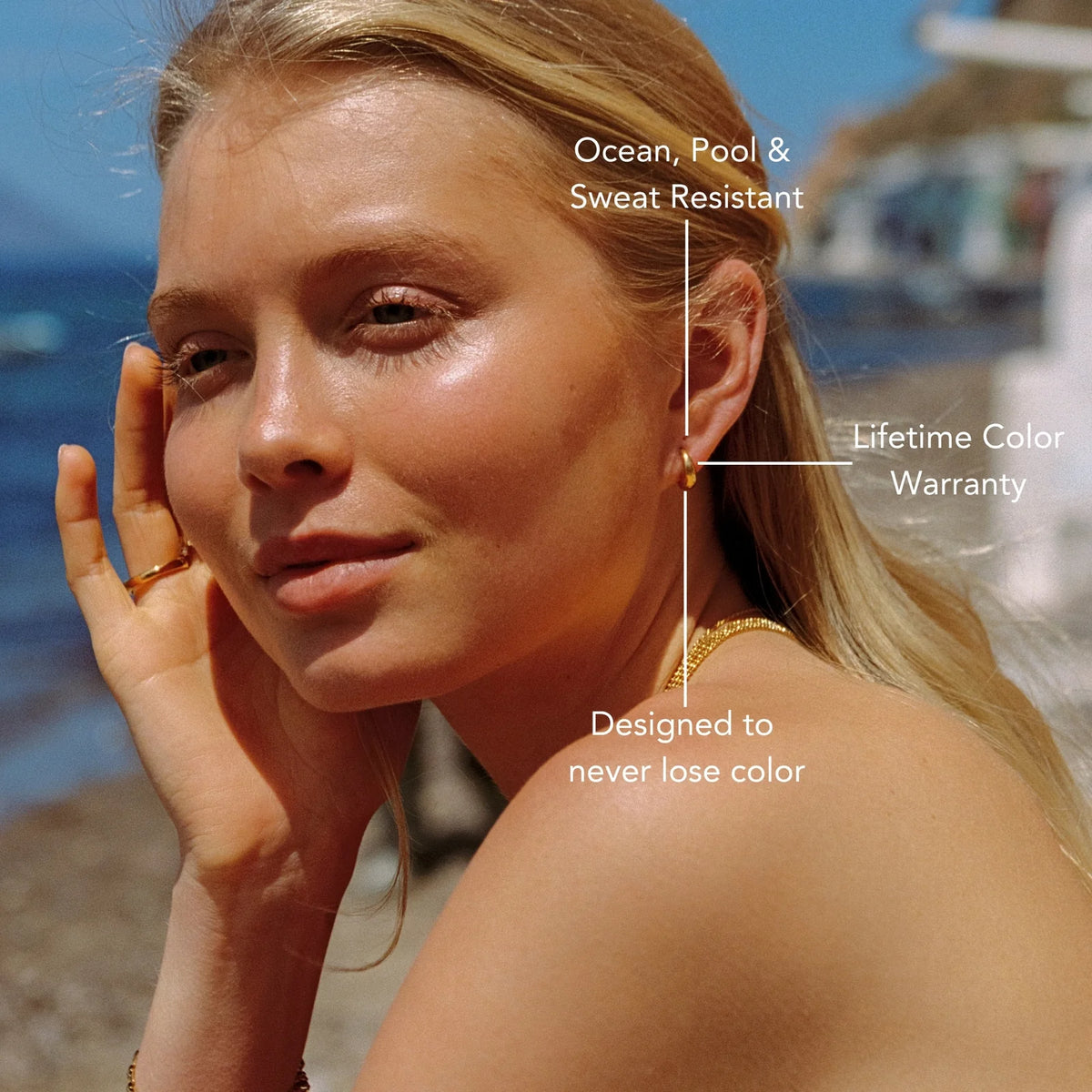 Atolea Iconic Bold Hoops