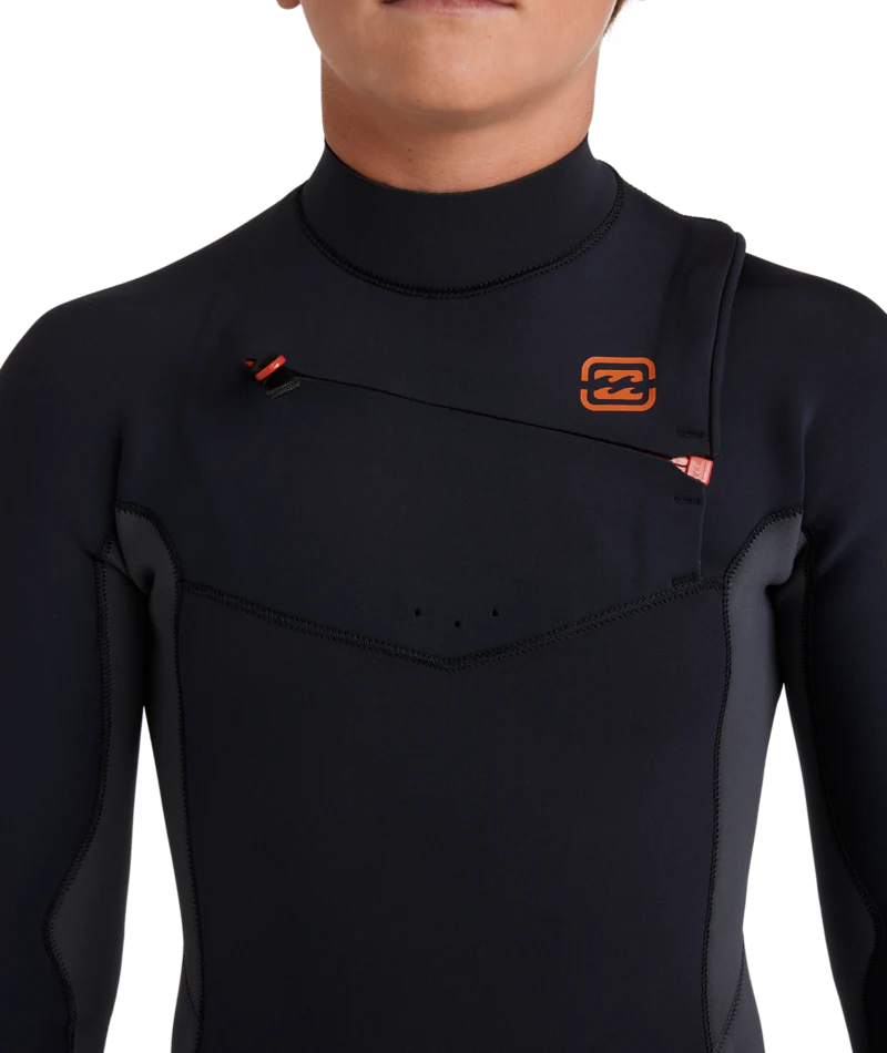 Billabong 302 Absolute Natural Chest Zip GBS Steamer