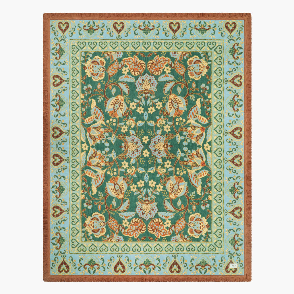Isla Label Jade Woven Picnic Rug XL