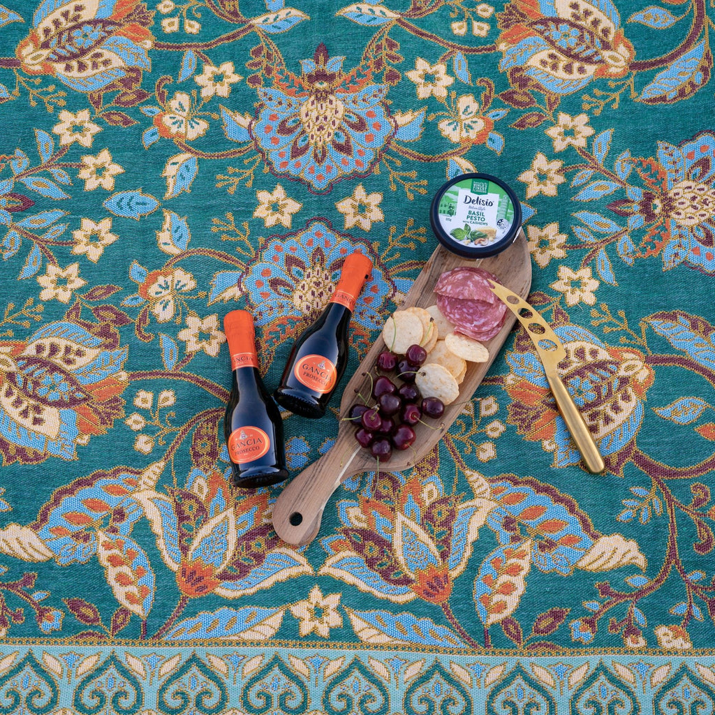 Isla Label Jade Woven Picnic Rug XL