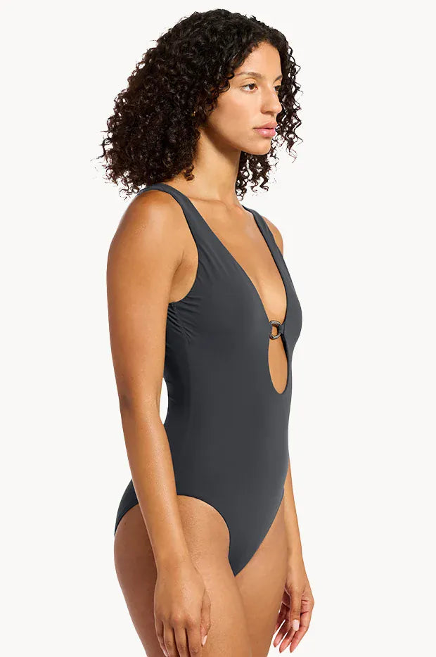 Jets Jetset Lien Plunge One Piece Black