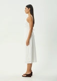 Afends Kindred Midi Dress - White