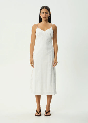 Afends Kindred Midi Dress - White