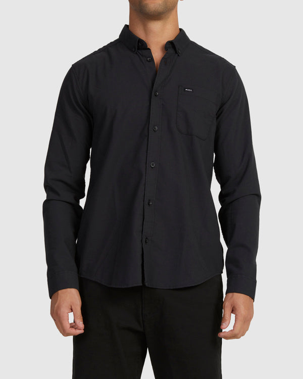 RVCA That'll Do Stretch Long Sleeve Shirt
