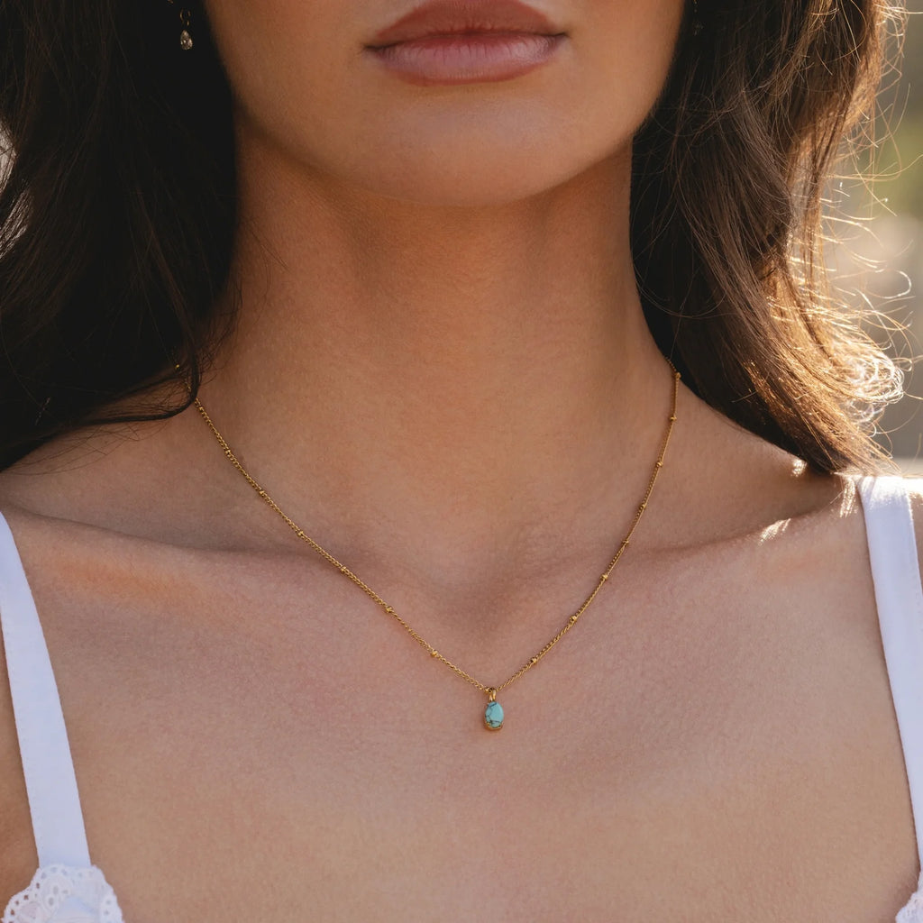Atolea Turquoise Pendant Necklace