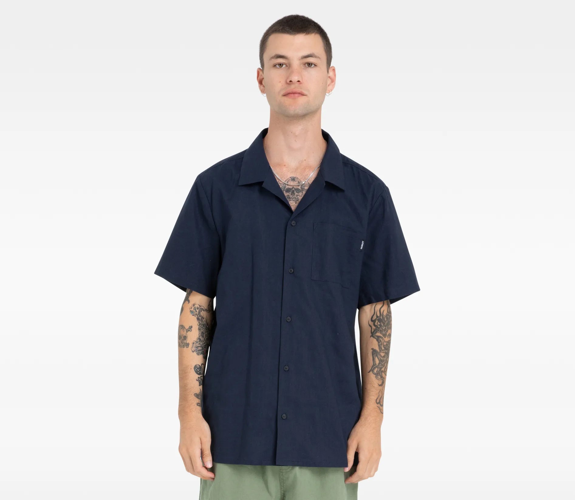 Hurley Camp Texture SS Shirt
