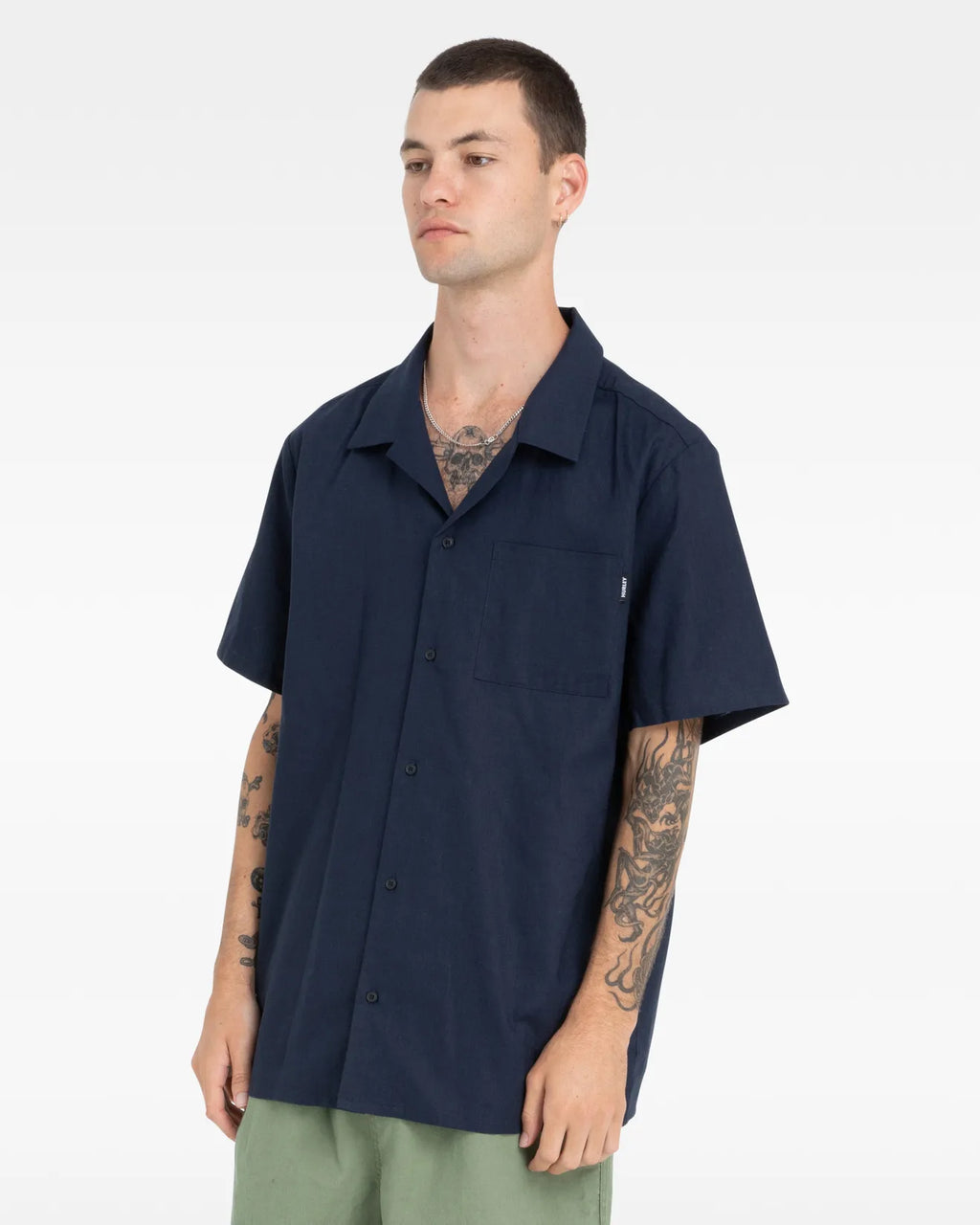 Hurley Camp Texture SS Shirt