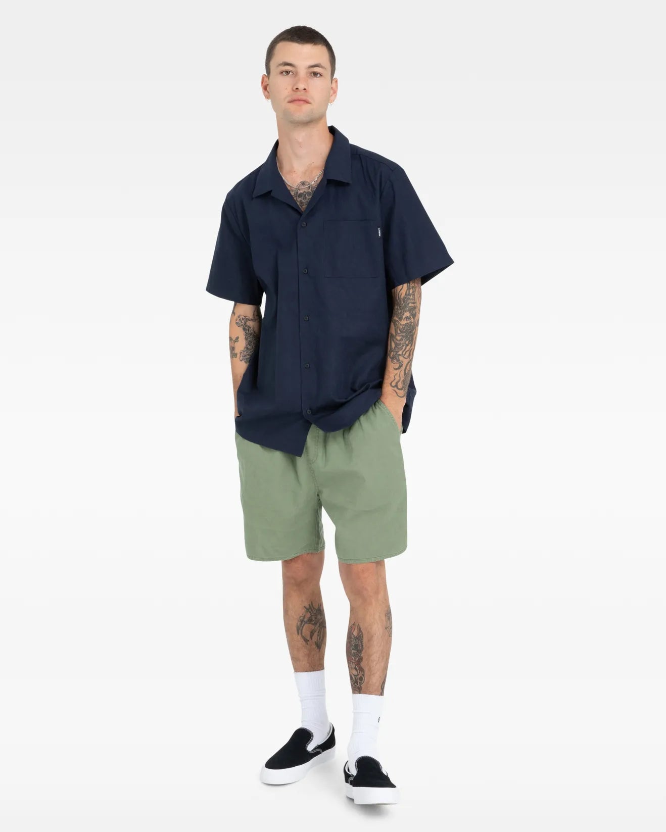 Hurley Camp Texture SS Shirt