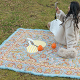 Isla Label Nikau Woven Picnic Rug XL