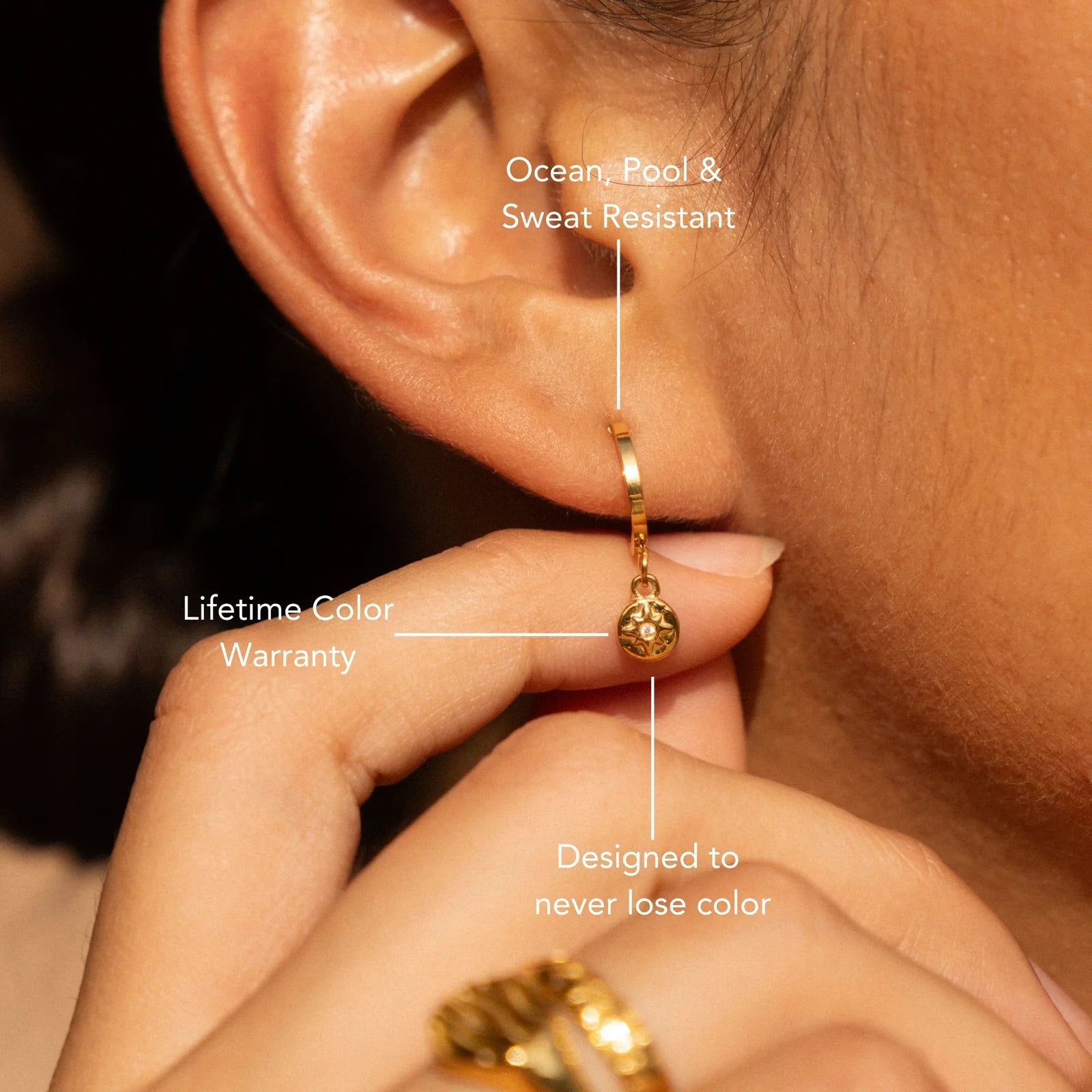 Atolea North Star Earrings
