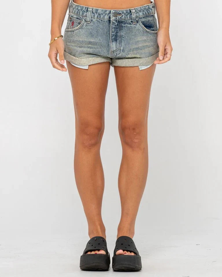 Rusty Norty Pheonix Low Rise Mini Short