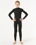 Rip Curl Kids Dawn Patrol Chest Zip 3/2MM Steamer