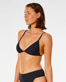 Rip Curl Premium Surf Banded Fixed Tri Bikini Top