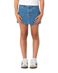 Rusty Flip Girl Mini Denim Skirt