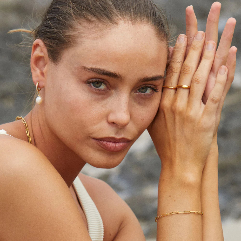 Atolea Cozumel Paperclip Bracelet