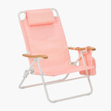 Isla Label Peach Reclining Beach Chair