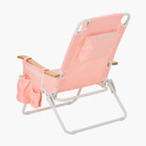 Isla Label Peach Reclining Beach Chair