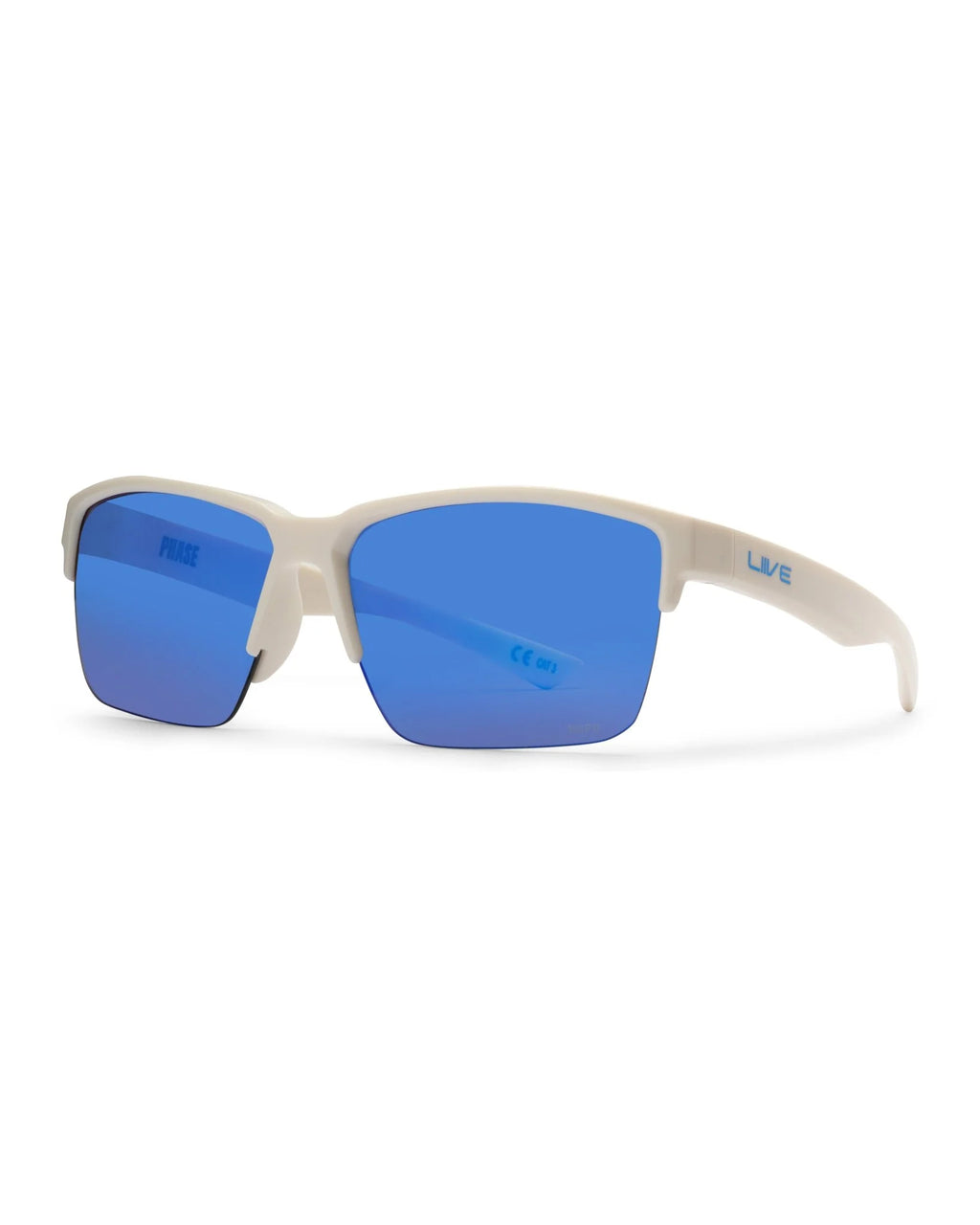 Liive Vision Phase Blue Mirror White