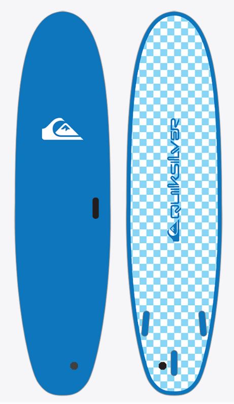 Quiksilver Softboard 8'0" Cyan
