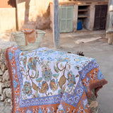 Isla Label Raffia Woven Picnic Rug XL