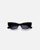 Epokhe Eyewear Reprise Polished Black/Black Lenses