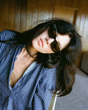 Epokhe Eyewear Reprise Polished Black/Black Lenses