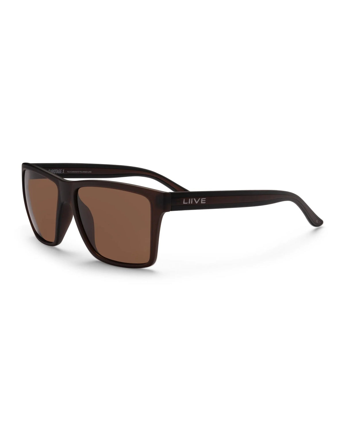 Liive Vision Sabotage Polarised Matt Xtal Beer