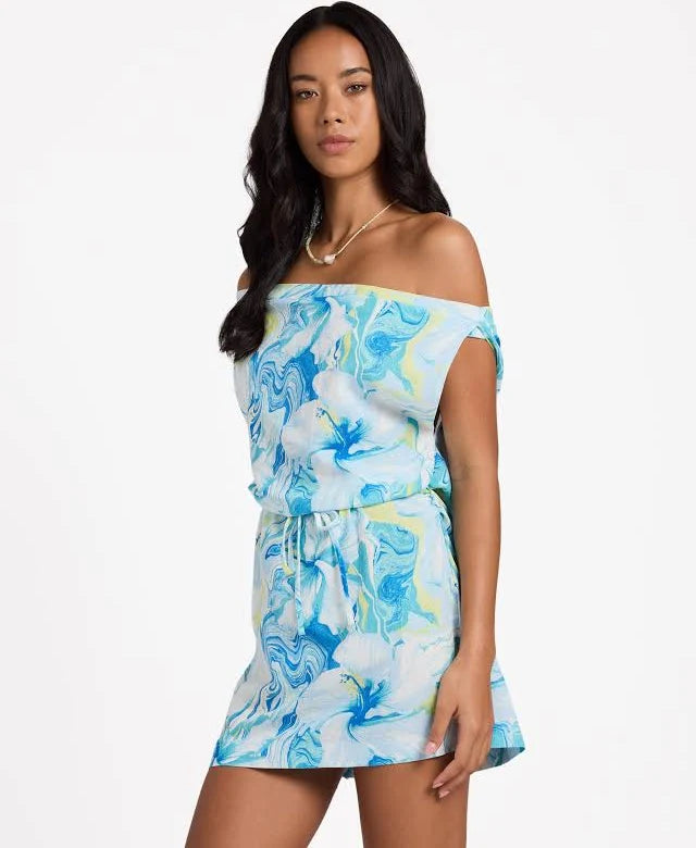 Billabong Womens Island Calling Mini Dress