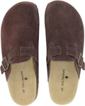 Human Holland Suede Slide Men -  Choc