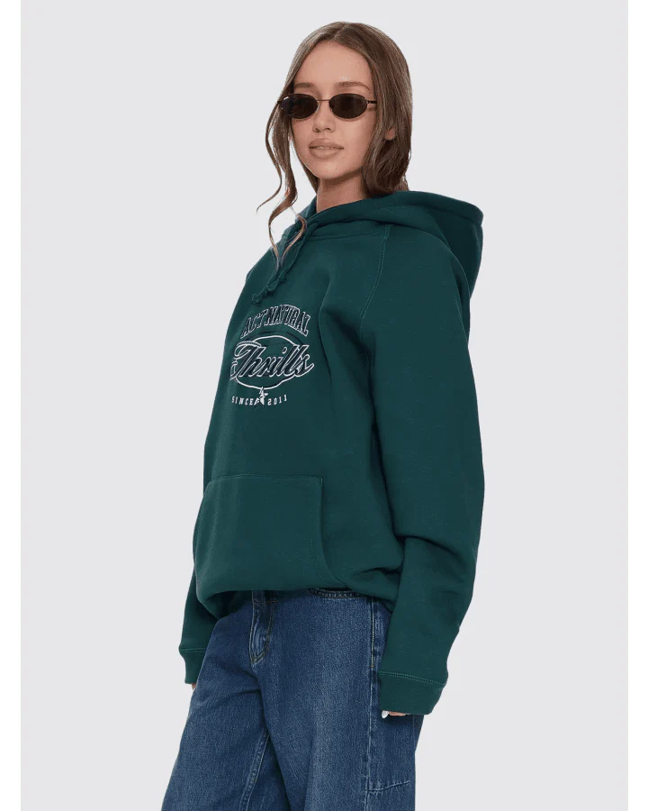 Thrills Standard Issue Slouch Hood - Varsity Green
