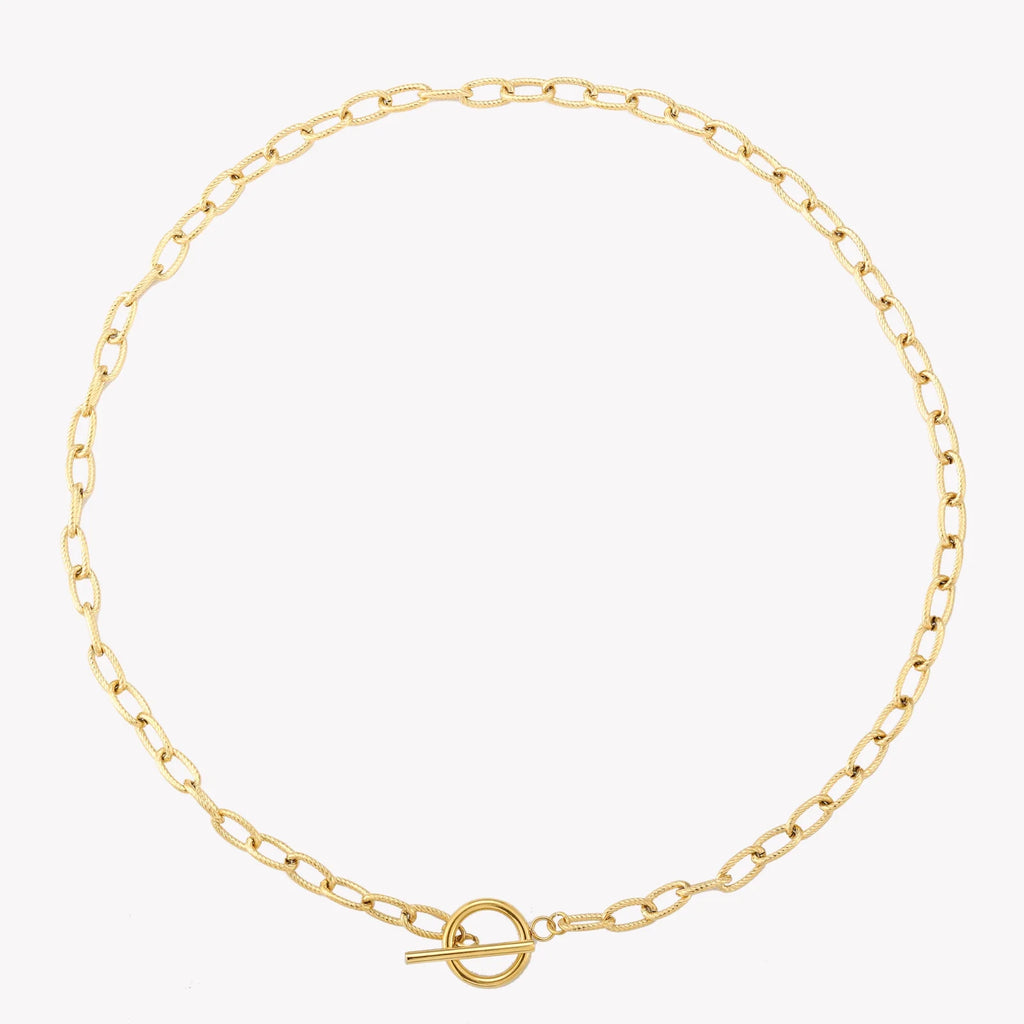 Atolea Paperclip Toggle Choker