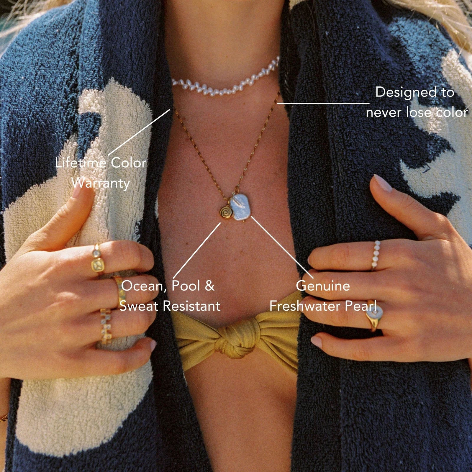 Atolea Seashell  Cove Necklace