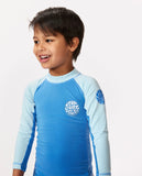 Icons UV Brushed Long Sleeve Spring Rash Vest Boys (1-8 years)