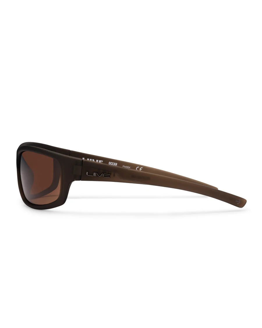 Liive Tuna Polarised Brown Matt Xtal Army