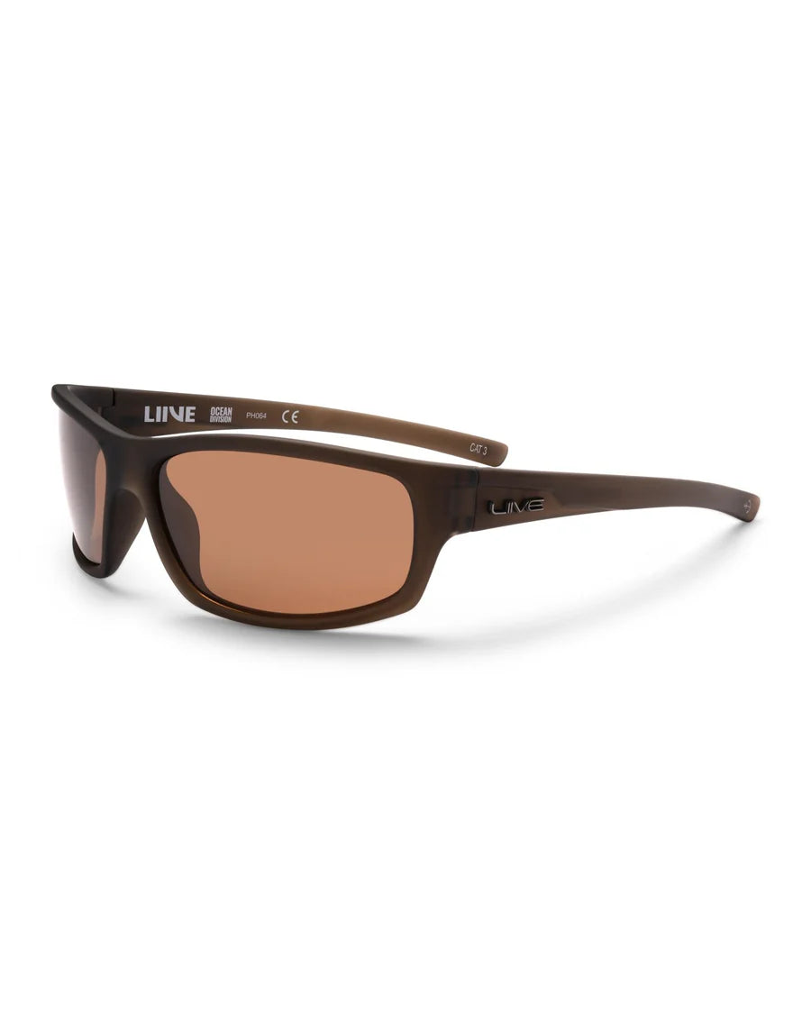 Liive Tuna Polarised Brown Matt Xtal Army