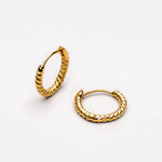 Twisted Hoops Earrings