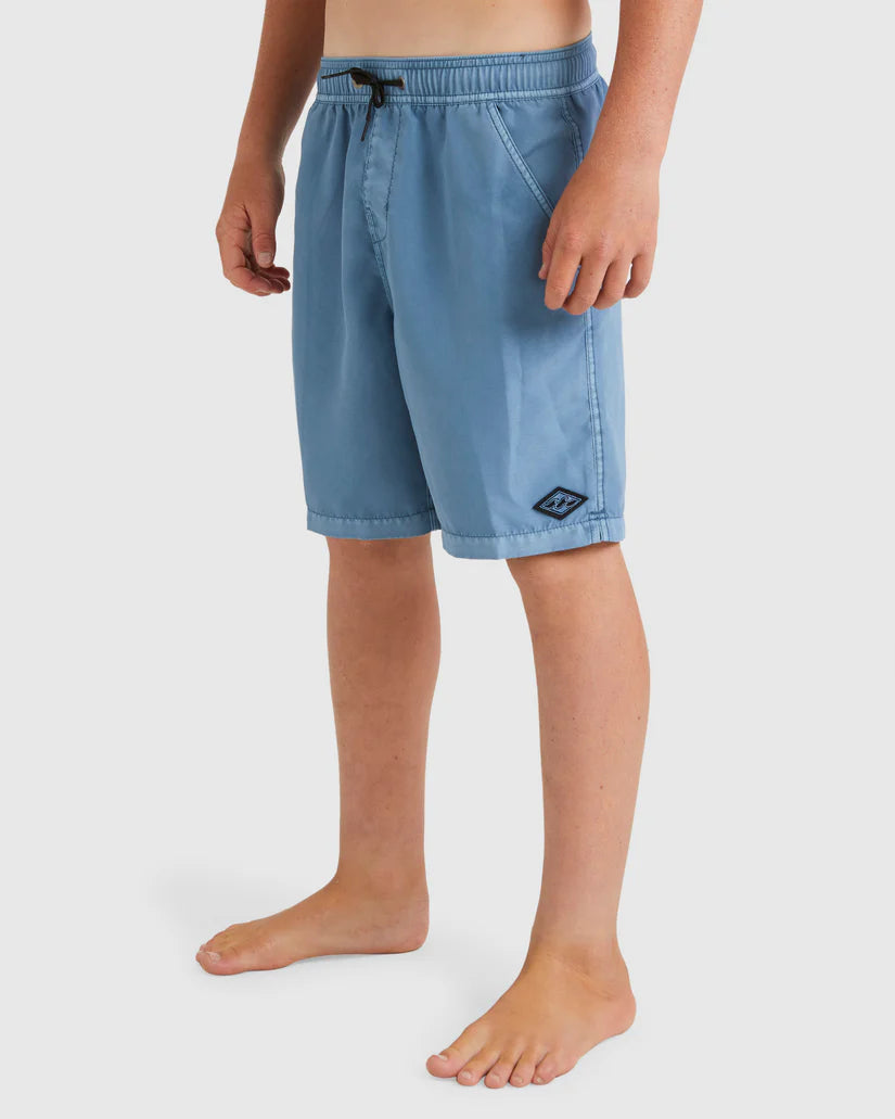 Billabong All Day Overdye Layback Boardshorts Boys 8-16