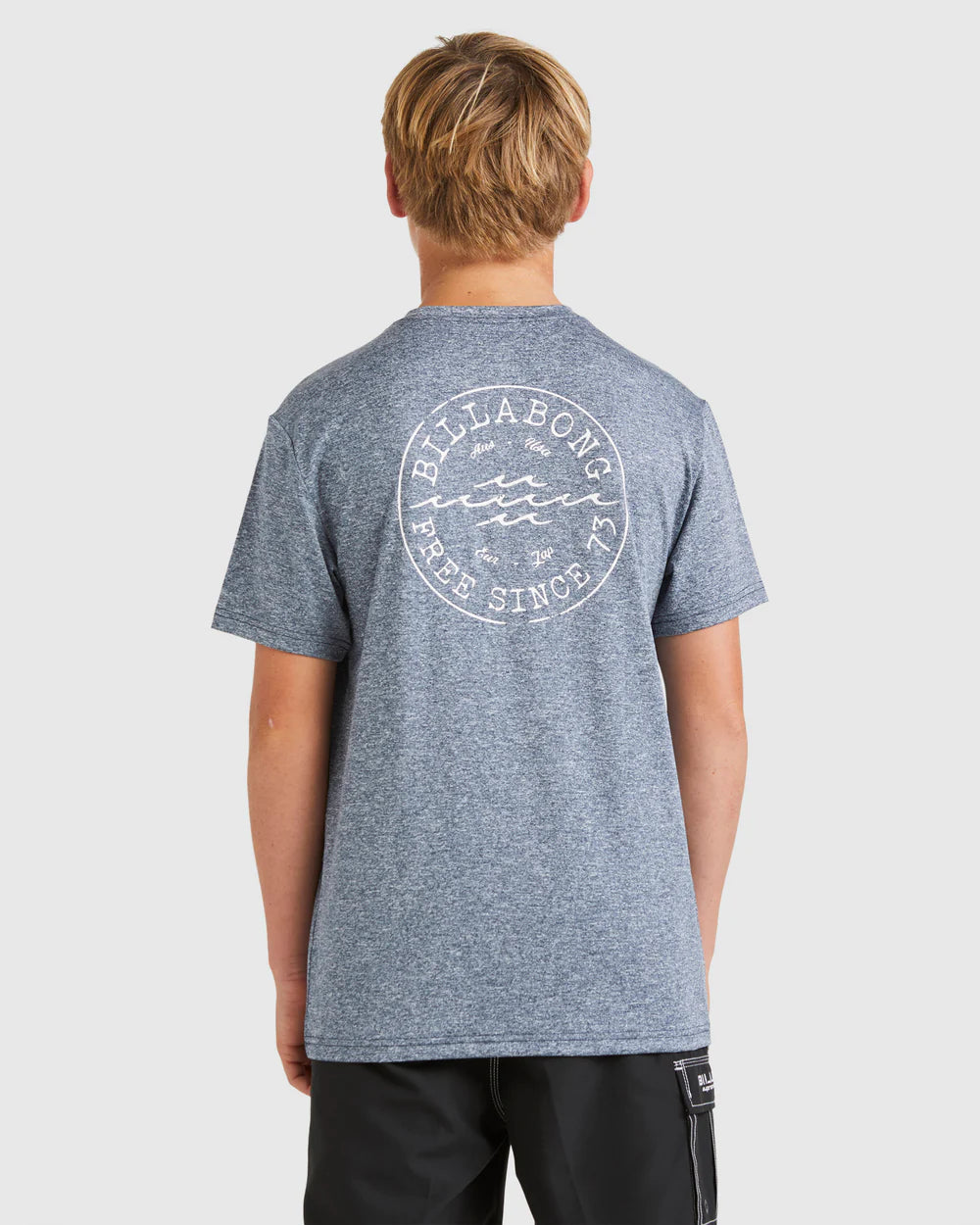 Billabong Big Wave Daz Rash Vest Boys 8-16