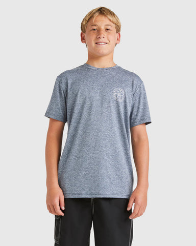 Billabong Big Wave Daz Rash Vest Boys 8-16