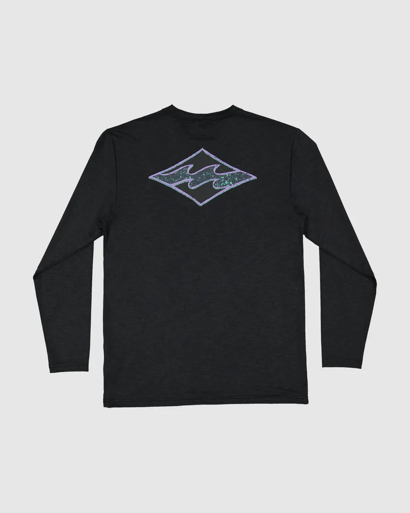 Billabong Diamond Shoreline Rash Vest Boys 8-16