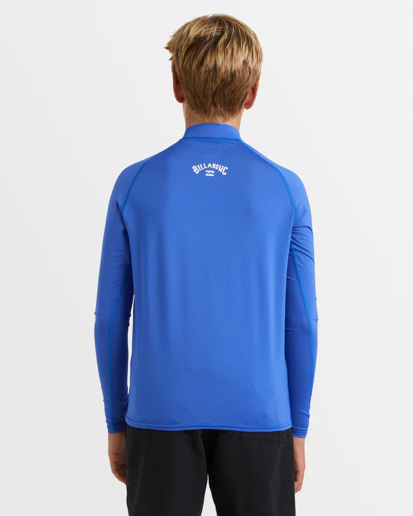 Billabong All Day Arch Rash Vest Boys 8-16